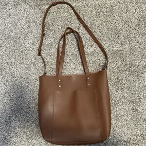 Henny + Lev Brown Crossbody Bag